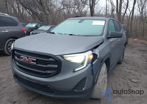 2021 GMC Terrain Fwd Sle из США, поврежденный, VIN 3GKALMEV7ML357521